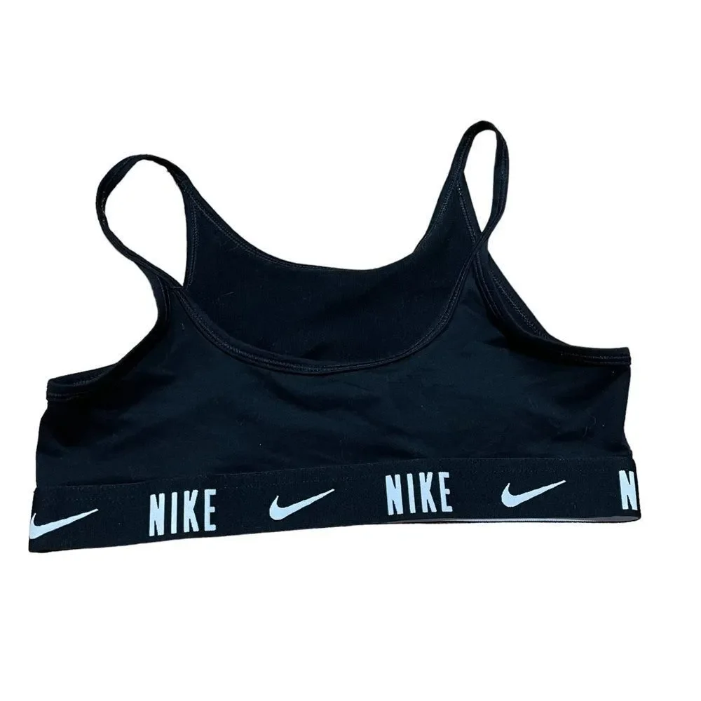 Nike Black High Neck Training Sports Bra